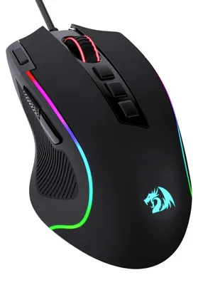 Produktbild von Redragon M612 Predator RGB Gaming Maus Kabelgebunden 8000 DPI – Schwarz