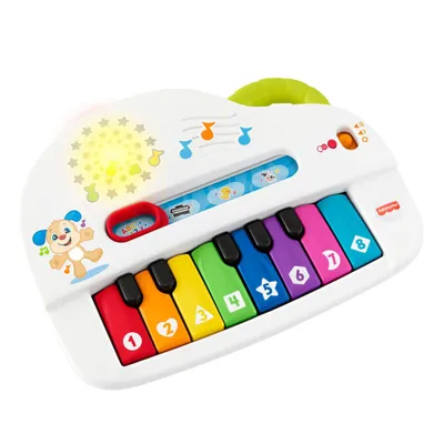 Produktbild von Fisher-Price Laugh & Learn Babys erstes Keyboard, 0,5 Jahr(e), Mit Ton, Batterien erforderlich, AA, Kunststoff, Mehrfarbig