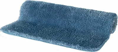 Produktbild von Spirella Badteppich - Hochflor - blau - 60 x 90 cm
