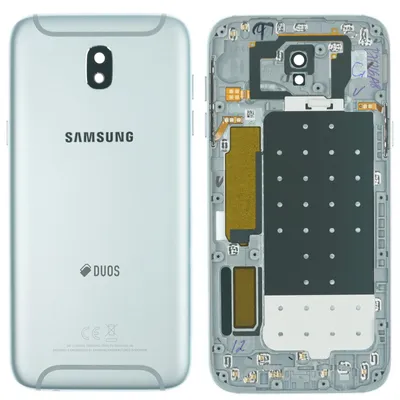 Produktbild von Samsung Galaxy J5 2017 (SM-J530F) Backcover + Kameraglas + Kleber, Silber
