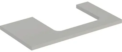 Produktbild von Geberit 505323007 ONE WT-Platte, Ausschnitt re, für AWT
