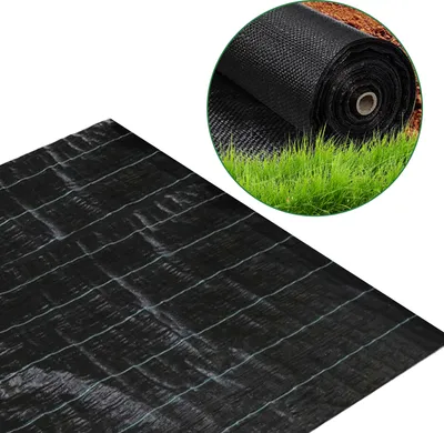 Produktbild von Yakimz Unkrautvlies Gartenvlies 1m x 10m, 90g/m², Pflanzenschutz, wasserdurchlässig, UV-beständig, Schutz vor Wurzeln und Würmern, Unkrautfolie, Schwa