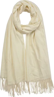 Produktbild von Melady Winterschal Damen 70*180 cm Weiß Synthetik Schal Winter Schal Schal