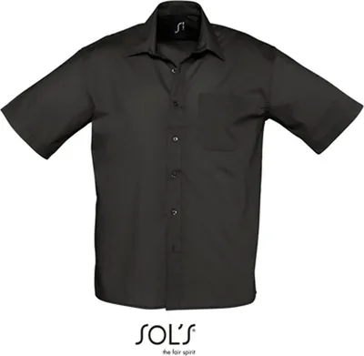 Image de SOL'S Popeline-Shirt Bristol à manches courtes