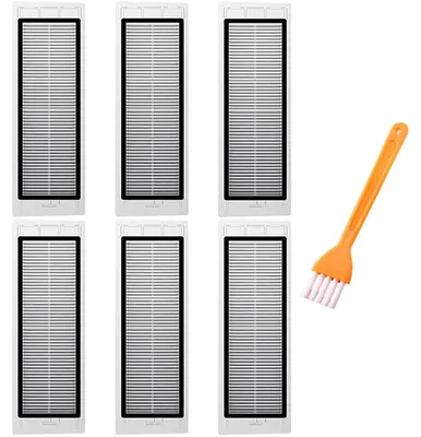 6 HEPA-Filter für Roborock S5 Max, S6 Pure, S6 MaxV u. a.