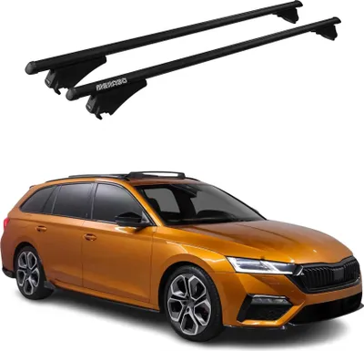 Obrázek produktu pro Tiger Příčné střešní nosiče pro Škoda Octavia Combi 2020–2024, černé