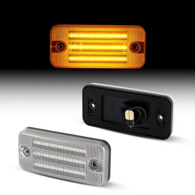 Produktbild von Für Ducato Boxer Jumper ab 2006 Daily ab 1999 2x LED Seitenmarkierungsleuchten