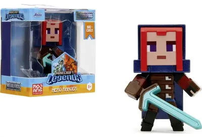 Immagine prodotto di Minecraft Nano Metalfigs Diecast Minifigures 6 cm Wave 2 Assortimento (12)