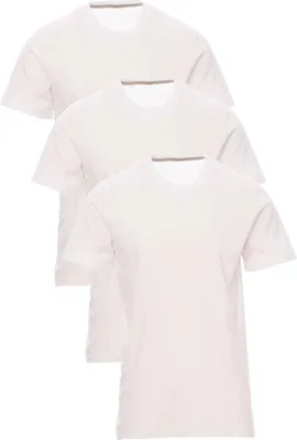 Produktbild von Mivaro Herren T Shirt 3er Pack Basic Rundhals aus 100% Baumwolle Regular Fit kurzarm atmungsaktiv angenehm weich pflegeleicht bis 5XL ideal für Arbeit Freizeit und Alltag