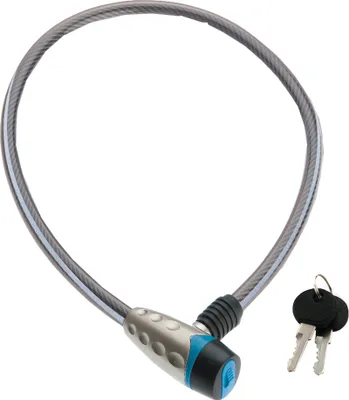 Obrázok produktu pre BURG-WÄCHTER 650 80 REFLEX, káblový zámok, Šedá, Oceľ, Kľúč, CE, 800 mm