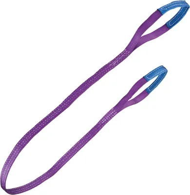 Produktbild von Safetytex Hebeband 1000kg Tragkraft, 1m Länge, Hebeschlinge, violett