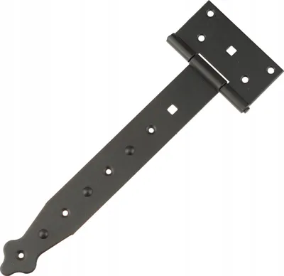 Produktbild von Türgriff Türbeschlag Haustürgriff FEINZ - Zier-Scharnier 250 - Schwarz - Robuste Qualität - Elegantes Design