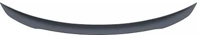 Produktbild von DIEDERICHS Heckspoiler 1683561 Hinten passend für MERCEDES-BENZ A-Klasse Limousine (W177) Kunststoff