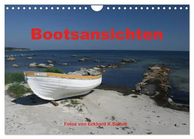 Produktbild von Bootsansichten (Wandkalender 2027 DIN A4 quer), CALVENDO Monatskalender