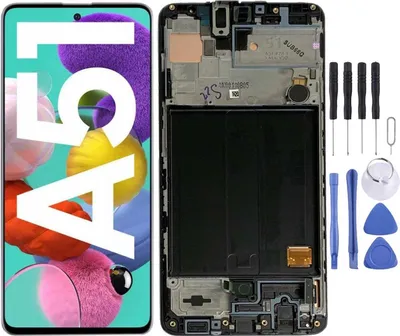 Obrázok produktu pre Samsung LCD displej kompletná jednotka pre Galaxy A51 A515F GH82-21669A Black New