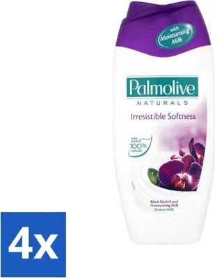 Produktbild von Palmolive Naturals - Duschcreme - Unwiderstehlich sanft - 250 ml - Vorteilspack - 4 Stücke