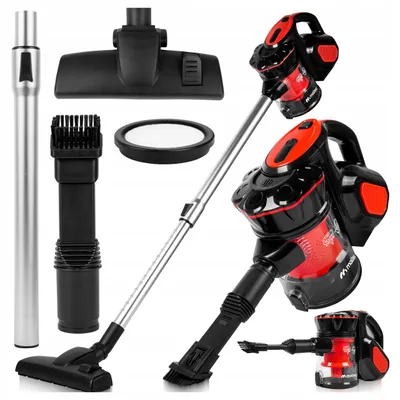 Produktbild von 2-in-1-Zyklonstaubsauger, 600 W, 16 kPa, vertikal und handgeführt, beutellos, 5 m Kabel