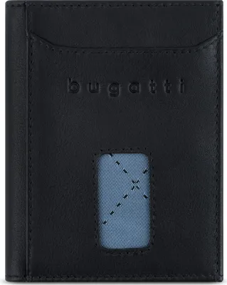 Image de bugatti porte-monnaie Secure Slim Special Mini Wallet Black noir