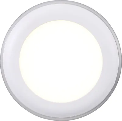 Produktbild von Nordlux Elkton, Rund, Decke/Wand, Oberflächenmontiert, Weiß, Haus, Kunststoff