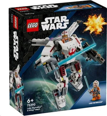 Obrázok produktu pre LEGO Star Wars Robotický oblek X-Wing™ Luka Skywalkera, Stavebnica, 6 rok / roky, Plast, 195 kusov, 193 g