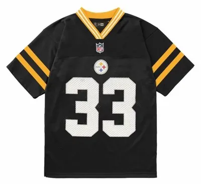 Image de Maillot NFL Pittsburgh Steelers New Era Mesh Noir