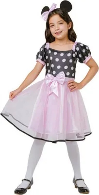 Produktbild von Halloween Pink Maus Kostüm 110/120 cm
