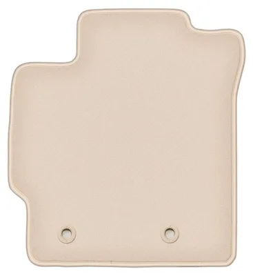 Produktbild von DURBAN Beige Velours-Fahrerfußmatte für Toyota Corolla E16 Limousine, Schrägheck (2013-2019)