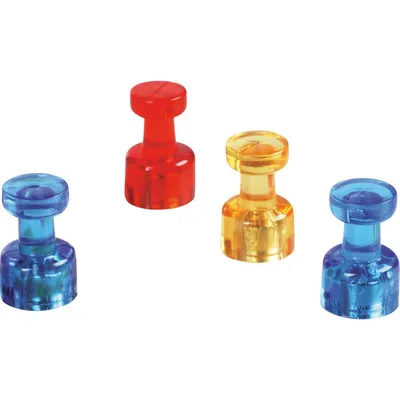 Image de magnetoplan Magnet-Memohalter, Durchmesser: 18 mm, blau