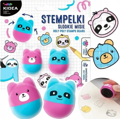 Produktbild von WANKA WSTAŃKA PANDA UND BÄR Briefmarken KIDEA Briefmarken