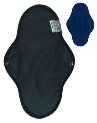 Produktbild von Große L Stoffbinde - SCHWARZ