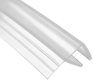 Image de Joint de douche Baogu F-Shape 200 cm, finition PVC, 6 mm, avec 1 joint de 200 cm