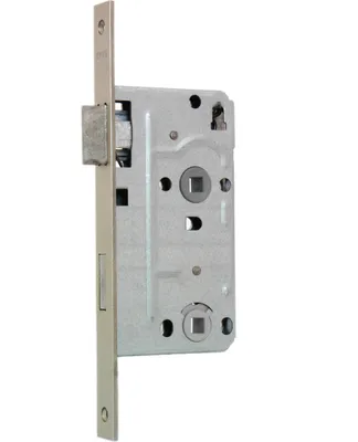 Produktbild von KFV Einsteckschloss 104 (Stulpart: eckig, DIN: DIN links, Lochung: WC, Stulpbreite: 20 mm, Material Riegel: Stahl, Material Falle: Stahl) Stulpart: eckig DIN: DIN links Lochung: WC Stulpbreite: 20 mm Material Riegel: Stahl Material Falle: Stahl