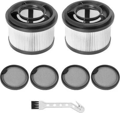 Produktbild von 2 HEPA-Filter + 4 Vorfilter + 1 Vakuumbürste Geeignet für Xiaomi Staubsauger G10 Plus/G10/G9 Plus/G9 & Dreame Z10 Staubsaugerstation/T10/T20/T30/R10/R10 Pro/R20/R20 Pro