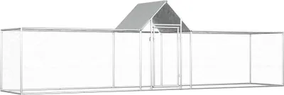 Zdjęcie produktu dla Woliera Dla Kur, 5 X 1 X 1,5 M, Galwanizowana Stal Lumarko!