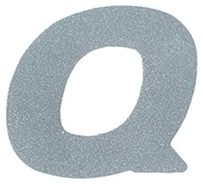 Produktbild von Reflektierender Aufkleber Buchstabe Q