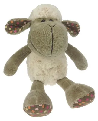 Image de Mouton en peluche Gerkimex, doux et bouclé, 17 cm