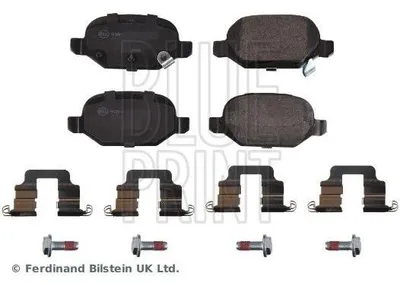 Produktbild von BLUE PRINT Bremsbeläge Satz Hinten für FIAT 500 (312) ADBP420054