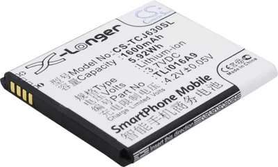 Zdjęcie produktu dla TECHTEK Bateria kompatybilny z [TCL] J600T, J630T zastępuje TLi016A9