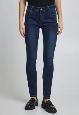 Zdjęcie produktu dla b.young BXKAILY JEANS 2 IT damskie spodnie jeansowe ze szlufkami skinny fit