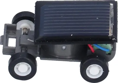 Zdjęcie produktu dla Mini uroczy samochód solarny dla dzieci, przenośny, zasilany, nauka, edukacja