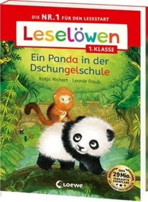 Obrázek produktu pro Leselöwen 1. Klasse - Ein Panda in der Dschungelschule