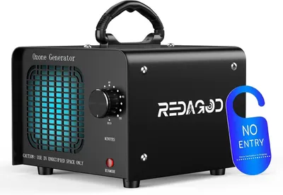 Produktbild von Ozongenerator 48000mg/h Ozonisator, 120 Min Timer, industrieller O3 Luftreiniger bis 300m², Geruchsentfernung für Auto Wohnung Garage Keller Büro