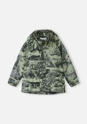 Produktbild von Reima 5100024A-8927 Kinder-Regenjacke in Grün für Alltag