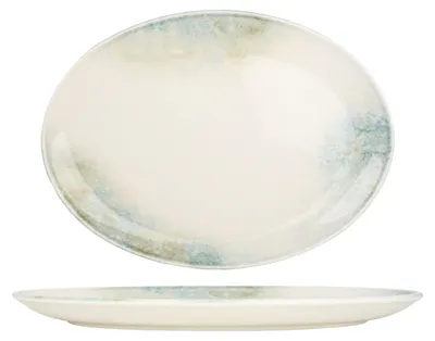 Produktbild von Kütahya Porselen Servierschale - Earth - Porzellan - 36x21 cm