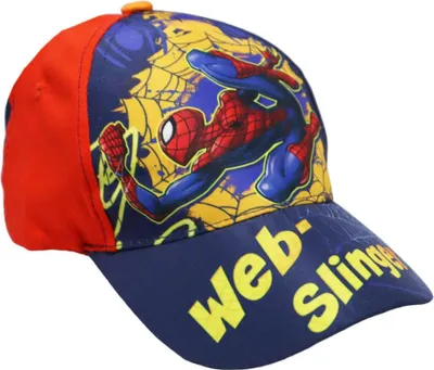 Produktbild von Marvel Spiderman Kinder Basecap Baseball Kappe Mütze – Bunt / 52