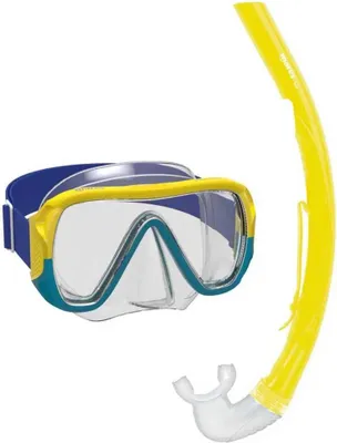 Produktbild von Mares Aquazone Keewee Junior-schnorchelset Gelb  Gelb One Size