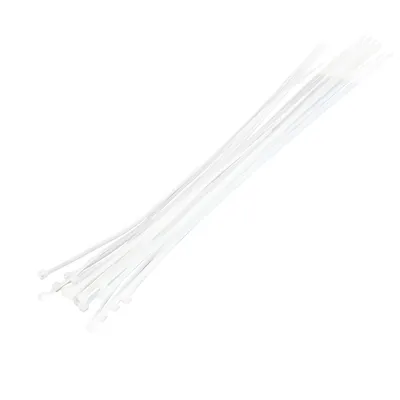Image de Collier de serrage LogiLink, 500 x 4,4 mm, nylon, blanc