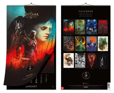 Produktbild von Glo The Witcher 3: Wild Hunt 10Th Anniversary Calendar 2026