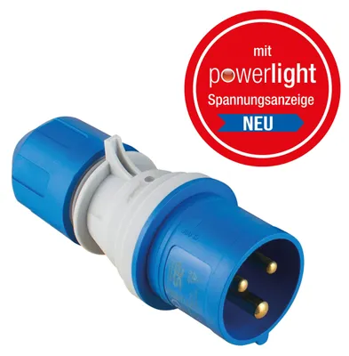 Imagen del producto de Cable de extensión as-Schwabe para la Comunidad Europea (CEE), 1,5 metros, color naranja, 230V, 16A, 3 polos, cable 3G2,5, grado de protección IP44