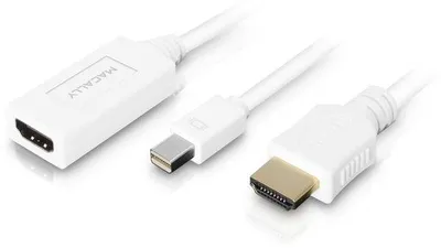 Produktbild von Macally MiniDP - HDMI, 0,15 m, Mini DisplayPort, HDMI, Männlich, Männlich/Weiblich, 1.2a